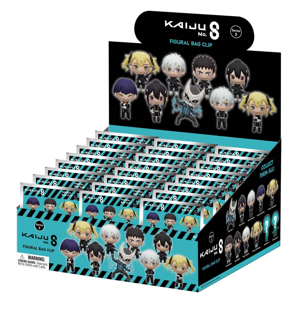 Kaiju No. 8 PVC-Taschenanhänger Series 2 Display (24) - Versand: 7 Tage nach Bestellung