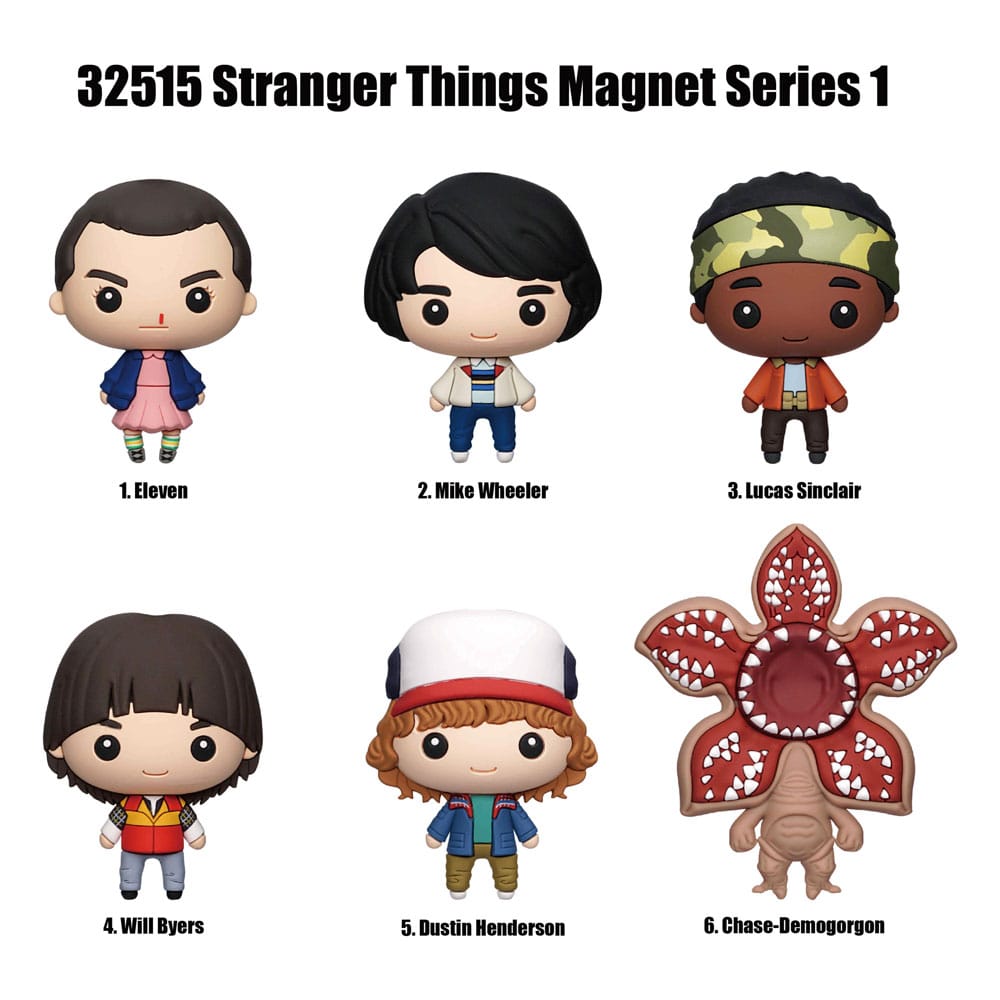 Stranger Things Magnete blind pack Series 1 Display (12)      - Preorder - ETA: 06.01.2026