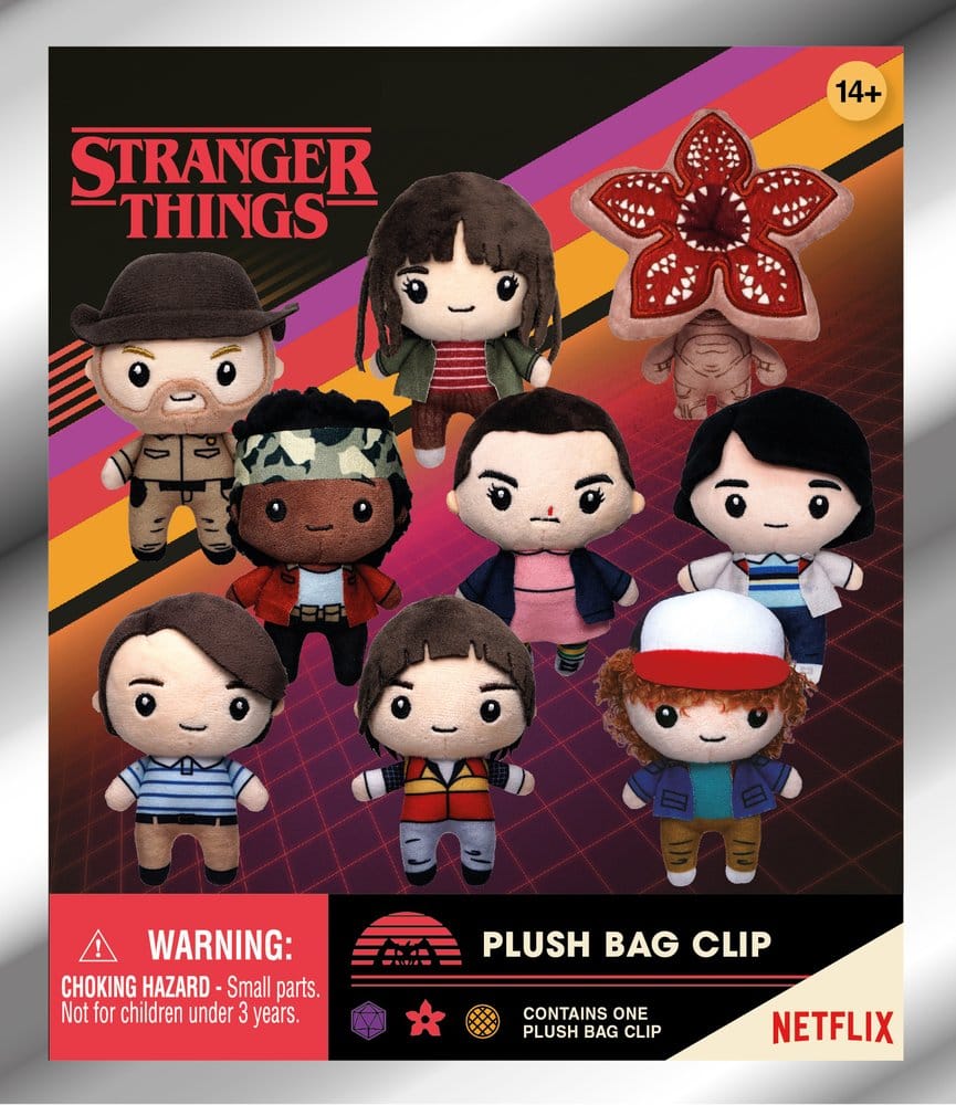 Stranger Things Plüsch-Taschenanhänger Display (24) - Preorder - ETA: 13.08.2026