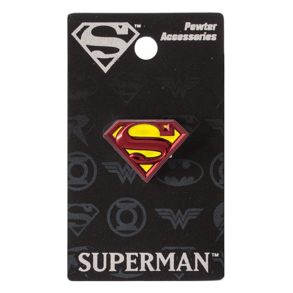 DC Comics Ansteck-Pin Superman Logo bunt - Preorder - ETA: 30.06.2026