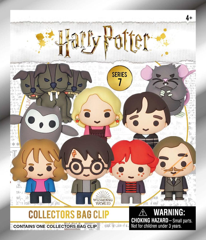 Harry Potter 3D PVC-Taschenanhänger Series 7 Display (24) - Preorder - ETA: 29.12.2025