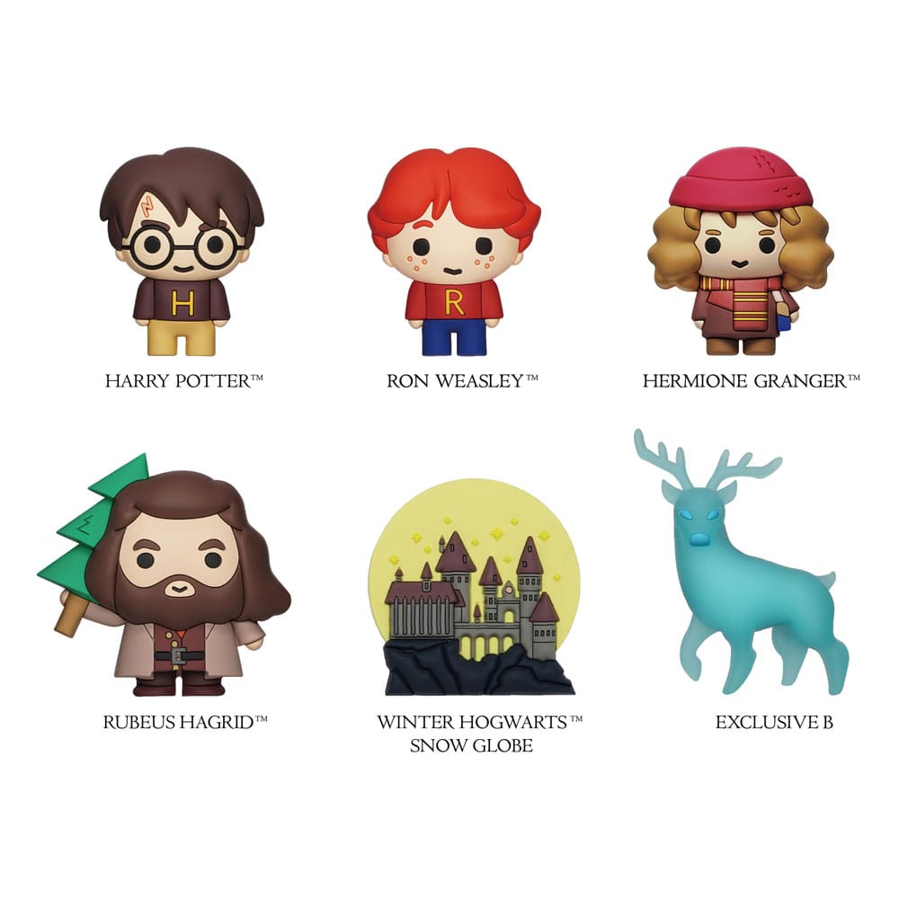 Harry Potter 3D Magnete Christmas Series Display (12) - Versand: 5-7 Tage nach Bestellung