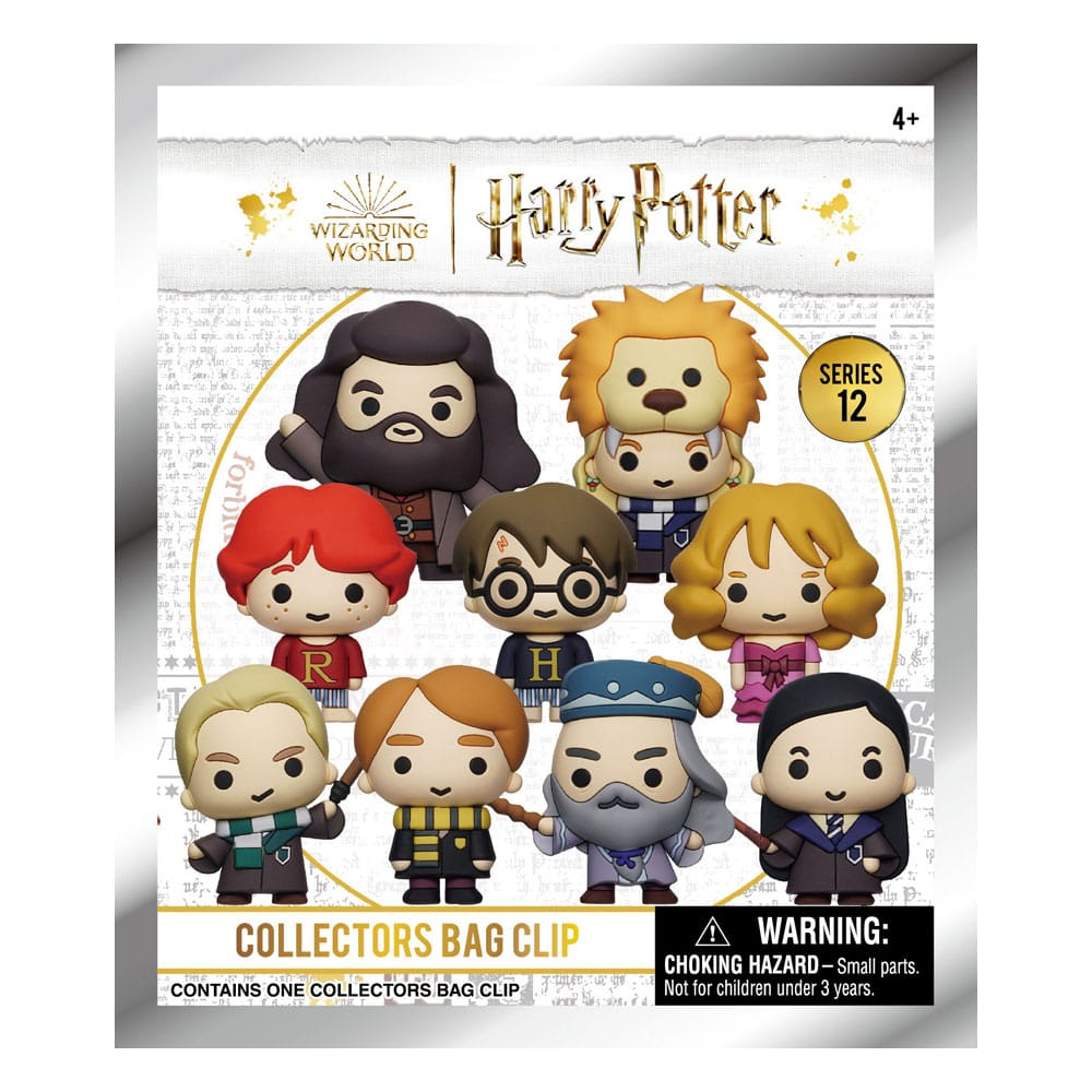 Harry Potter 3D PVC-Taschenanhänger Series 12 Display (24) - Versand: 5-7 Tage nach Bestellung