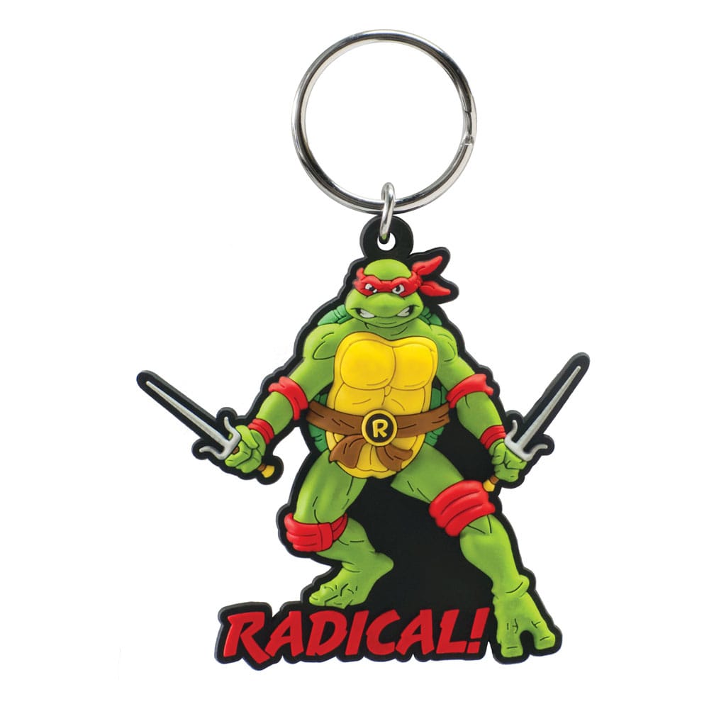 Teenage Mutant Ninja Turtles Soft Touch PVC Taschenanhänger Raphael - Versand: 7 Tage nach Bestellung