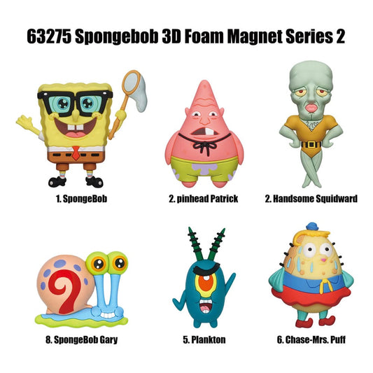 SpongeBob Schwammkopf  Magnete blind pack Series 2 Display (12)      - Preorder - ETA: 08.01.2026