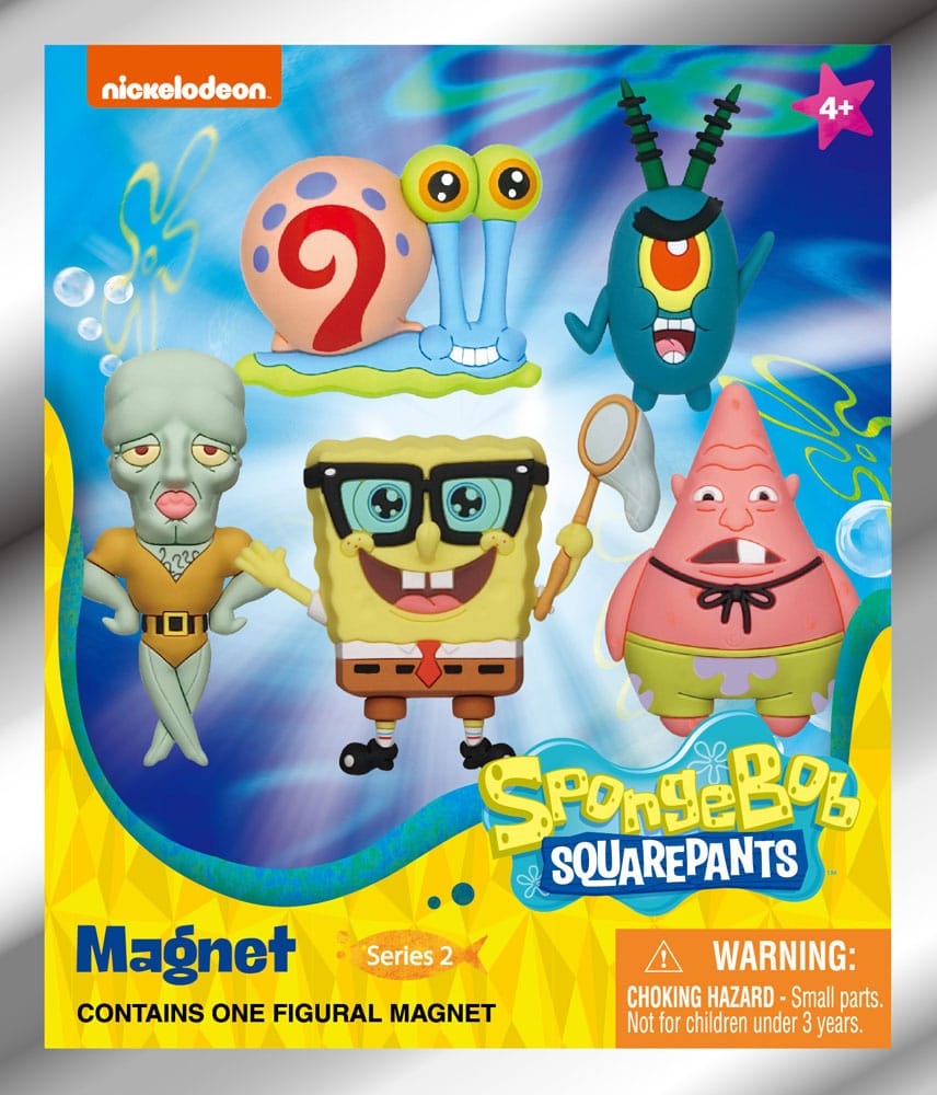 SpongeBob Schwammkopf Magnete blind pack Series 2 Display (12) - Preorder - ETA: 08.01.2026