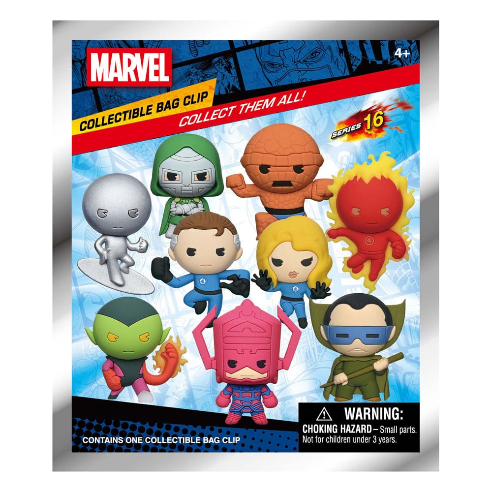 Fantastischen Vier 3D PVC-Taschenanhänger Display (24) - Preorder - ETA: 07.02.2026