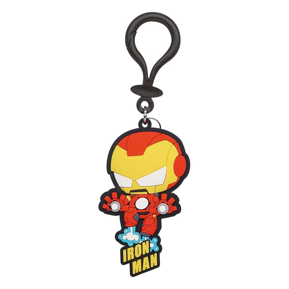 Marvel Soft Touch PVC Taschenanhänger Iron Man - Preorder - ETA: 19.02.2026