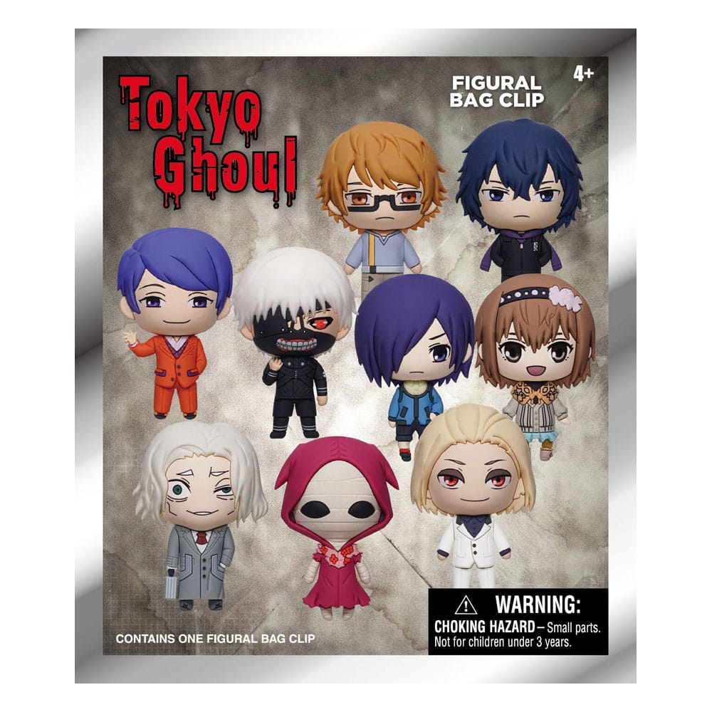 Tokyo Ghoul 3D PVC-Taschenanhänger Series 2 Display (24) - Versand: 5-7 Tage nach Bestellung