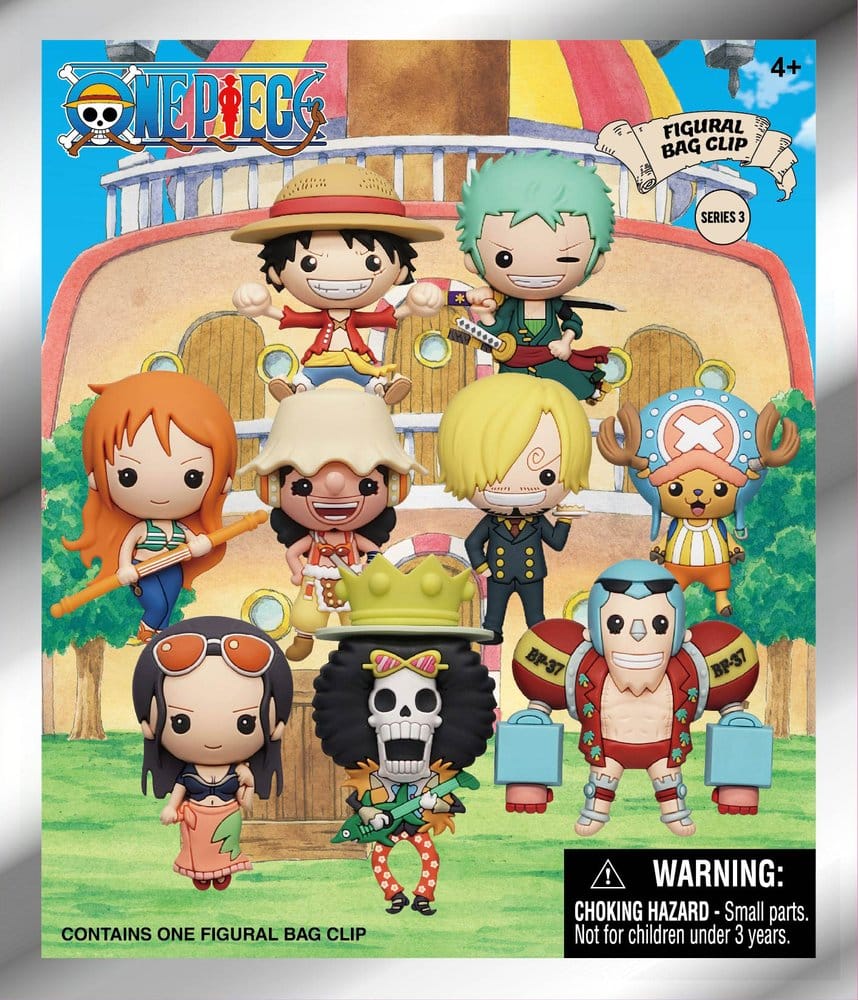 One Piece 3D PVC-Taschenanhänger Serie 3 Blind Bag Display (24) - Preorder - ETA: 25.11.2026