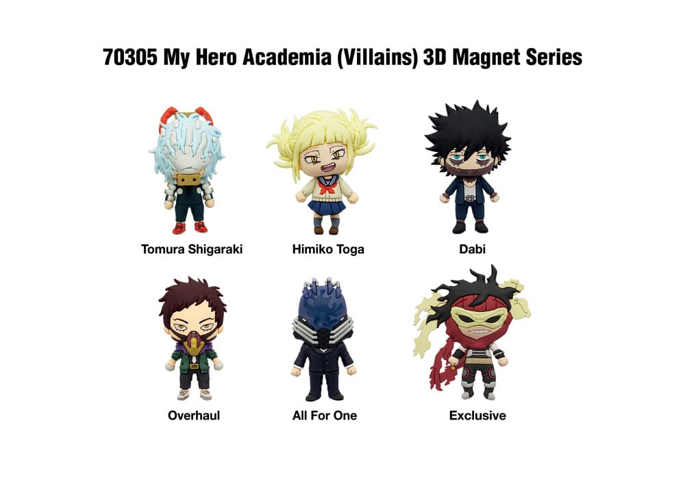 My Hero Academia Magnete blind pack Series 1 Display (12) - Versand: 5-7 Tage nach Bestellung