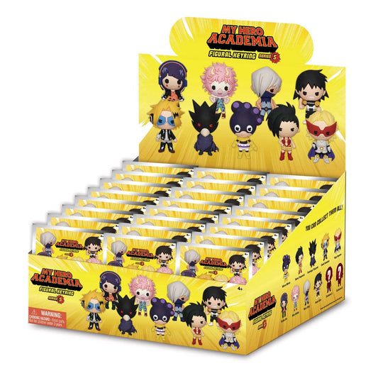 My Hero Academia 3D PVC-Taschenanhänger Serie 5 Display  (24) - Preorder - ETA: 07.02.2026