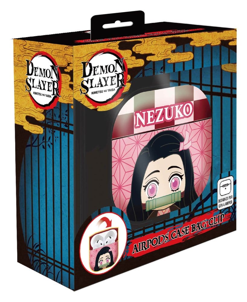 Demon Slayer 3D Schaumstoff Airpods Hülle Taschenanhänger Nezuko Display (12) - Preorder - ETA: 28.12.2026