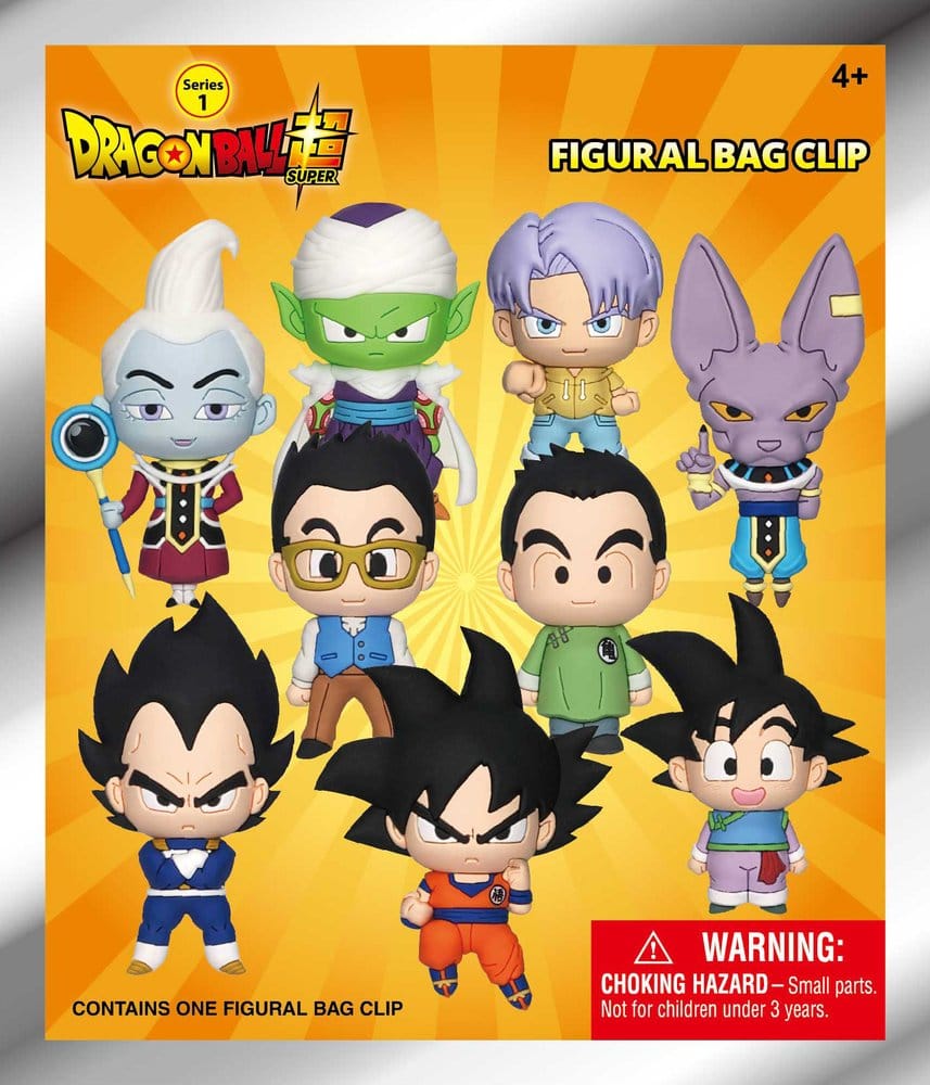 Dragon Ball Super 3D PVC-Taschenanhänger Serie 1 Display (24) - Preorder - ETA: 18.09.2026