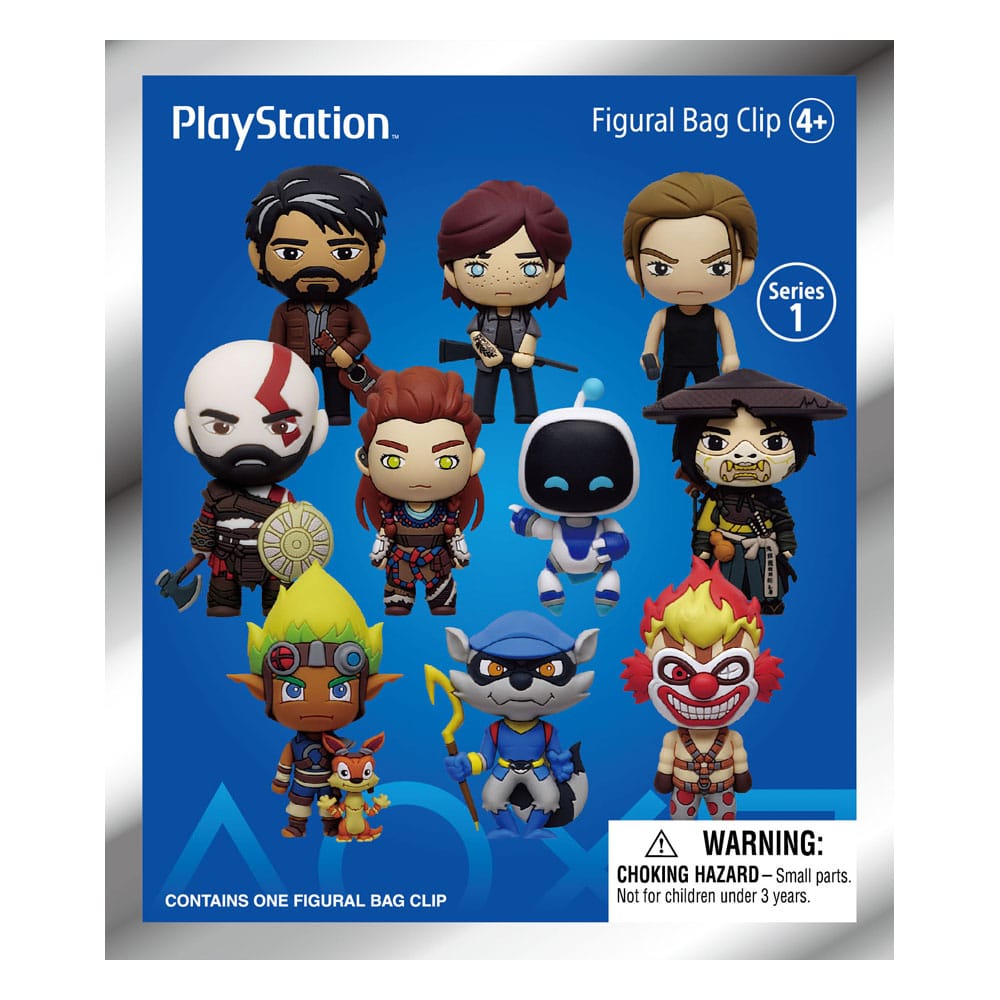 Playstation 3D PVC-Taschenanhänger Serie 1 Display  (24) - Preorder - ETA: 07.02.2026
