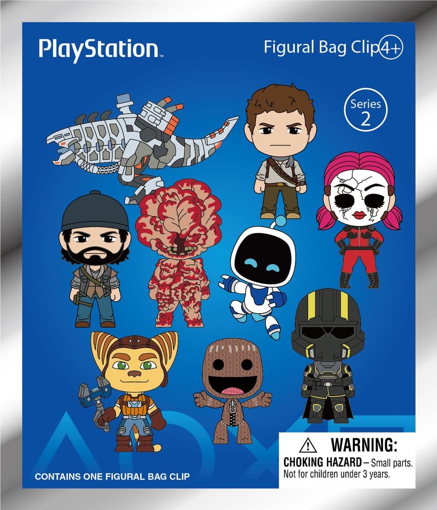 Sony PlayStation 3D PVC-Taschenanhänger Serie 2 Display (24) - Preorder - ETA: 13.08.2026