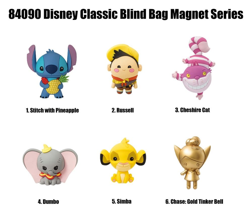 Disney Classic Magnete Blind Box Sortiment Serie 1 (12) - Preorder - ETA: 25.11.2026