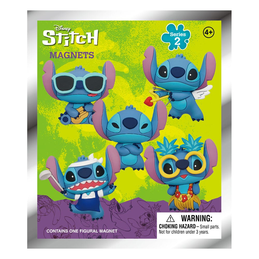 Lilo & Stitch 3D 3D Magnete Series 2 Display (12) - Versand: 7 Tage nach Bestellung