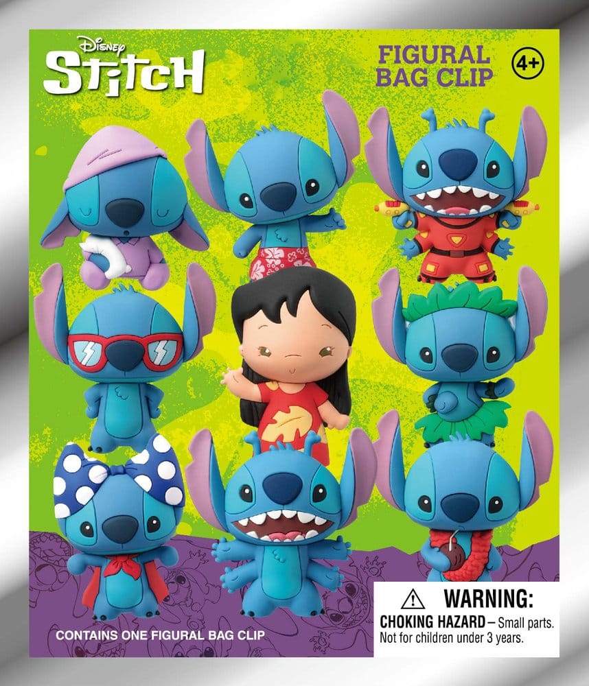 Lilo & Stitch 3D PVC-Taschenanhänger Serie 1 Display (24) - Versand: 7 Tage nach Bestellung
