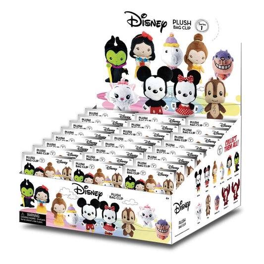 Disney Plüsch-Taschenanhänger Display (24) - Preorder - ETA: 20.12.2025