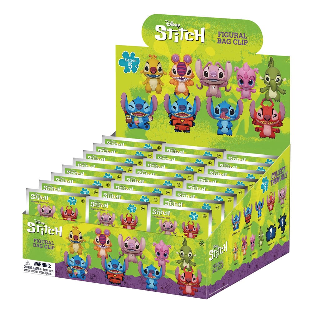 Lilo & Stitch PVC-Taschenanhänger Serie 5 Display (24) - Versand: 7 Tage nach Bestellung