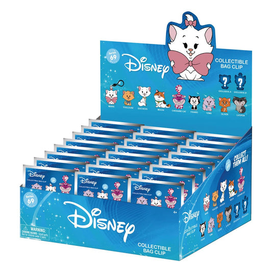 Disney Katzen 3D PVC-Taschenanhänger Serie 69 Display (24) - Preorder - ETA: 07.02.2026