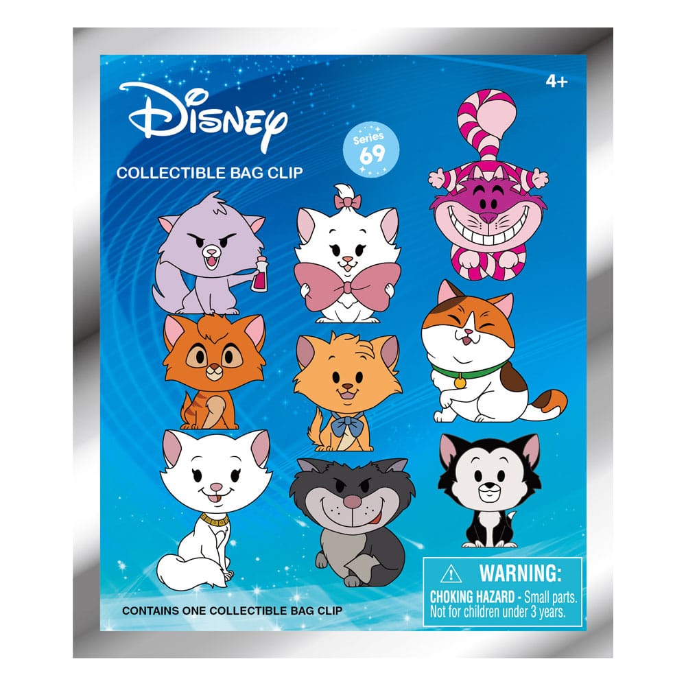 Disney Katzen 3D PVC-Taschenanhänger Serie 69 Display (24) - Preorder - ETA: 07.02.2026