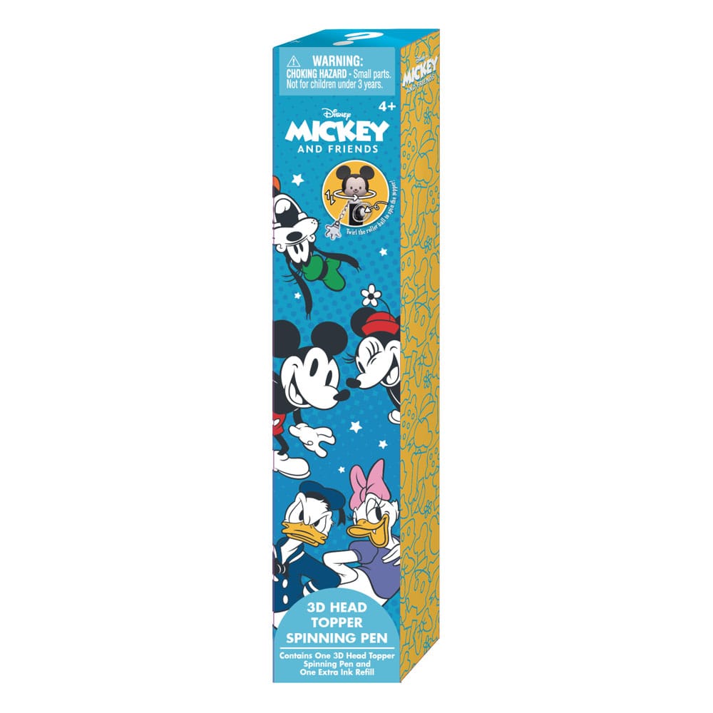 Micky and Friends Stift 3D Head Topper Spinning Pen - Preorder - ETA: 21.11.2025