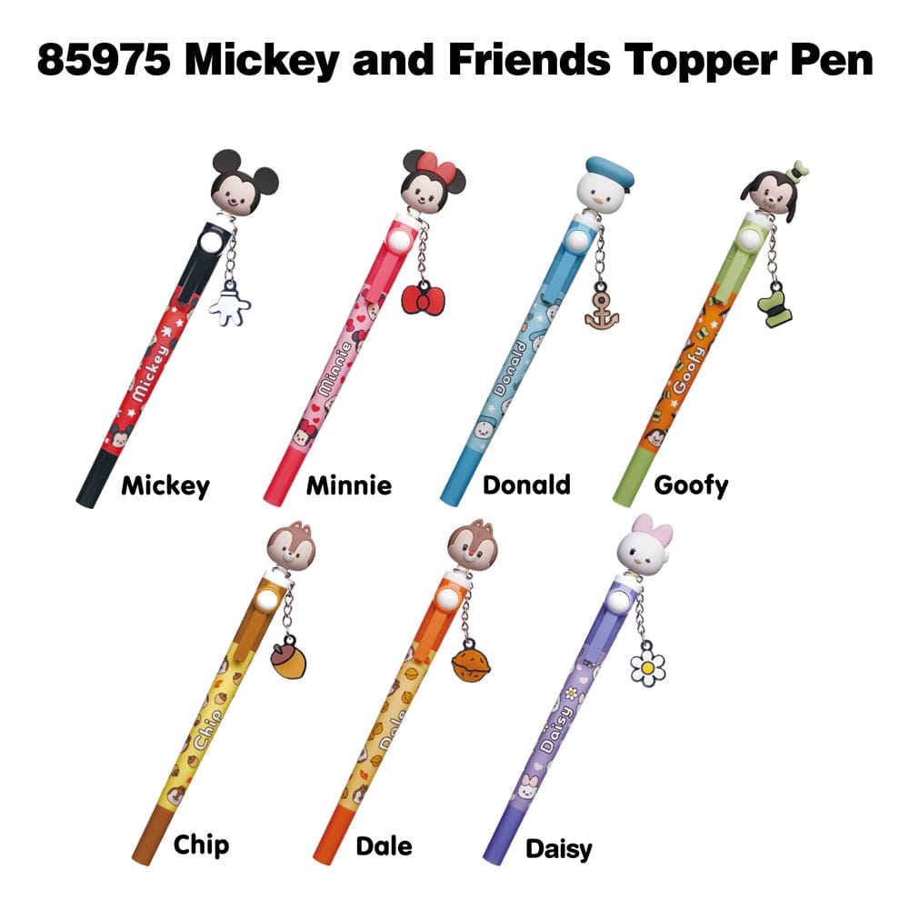 Micky and Friends Stift 3D Head Topper Spinning Pen - Preorder - ETA: 21.11.2025