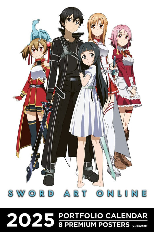 Sword Art Online Portfolio Kalender 2025 *Englische Version* - Versand: 5-7 Tage nach Bestellung