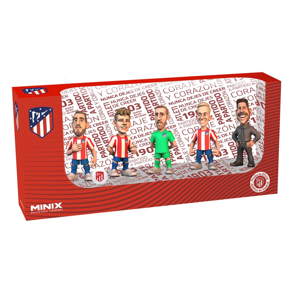 Atlético de Madrid Minix Figuren 5er-Pack 7 cm - Preorder - ETA: 30.06.2026