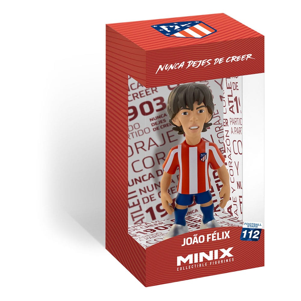 Atlético de Madrid Minix Figur João Félix 12 cm - Versand: 5-7 Tage nach Bestellung