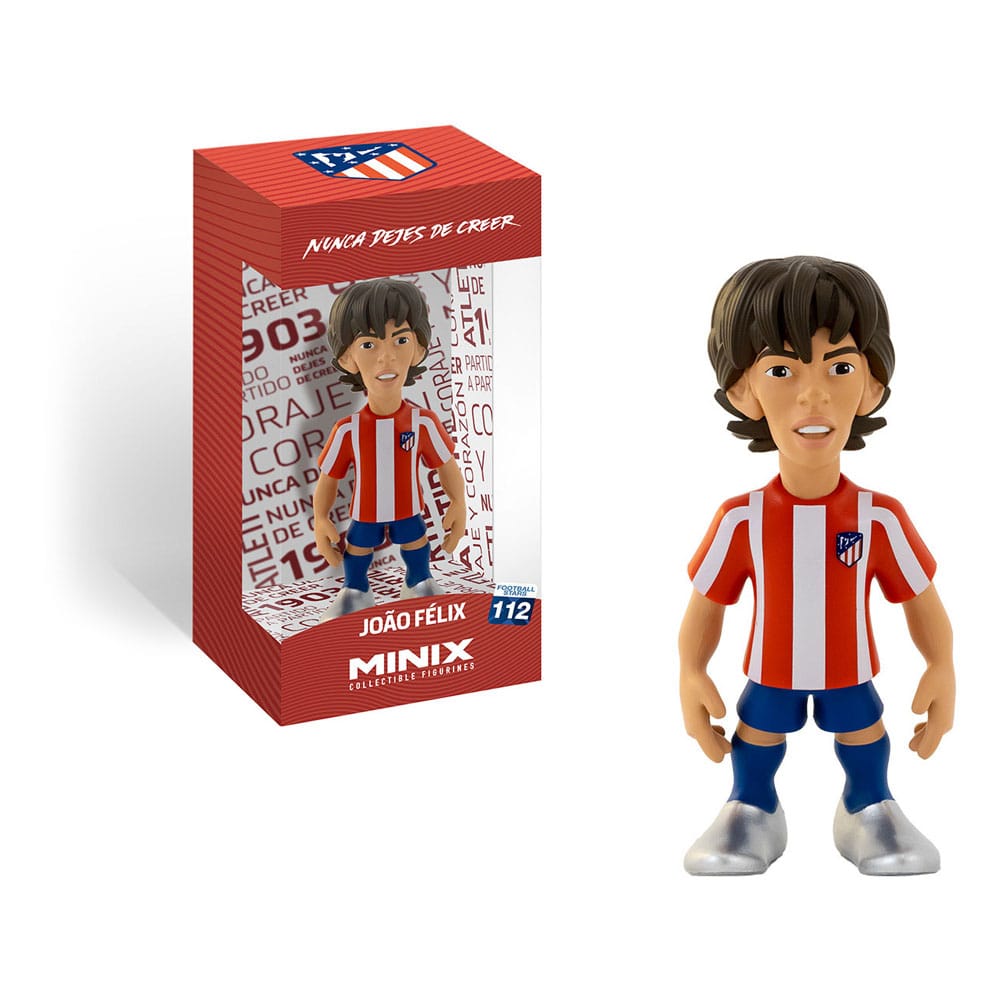 Atlético de Madrid Minix Figur João Félix 12 cm - Versand: 5-7 Tage nach Bestellung