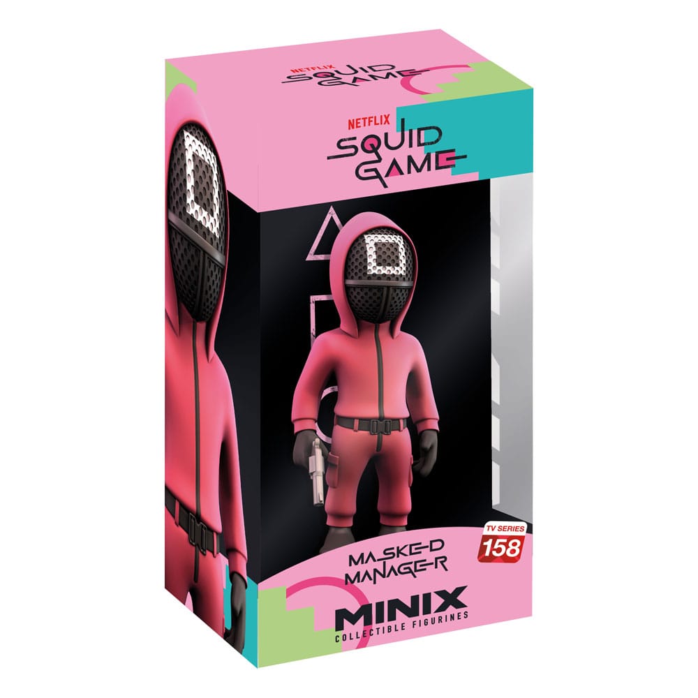 Squid Game Minix Figur Masked Square Guard 12 cm       - Preorder - ETA: 19.02.2026