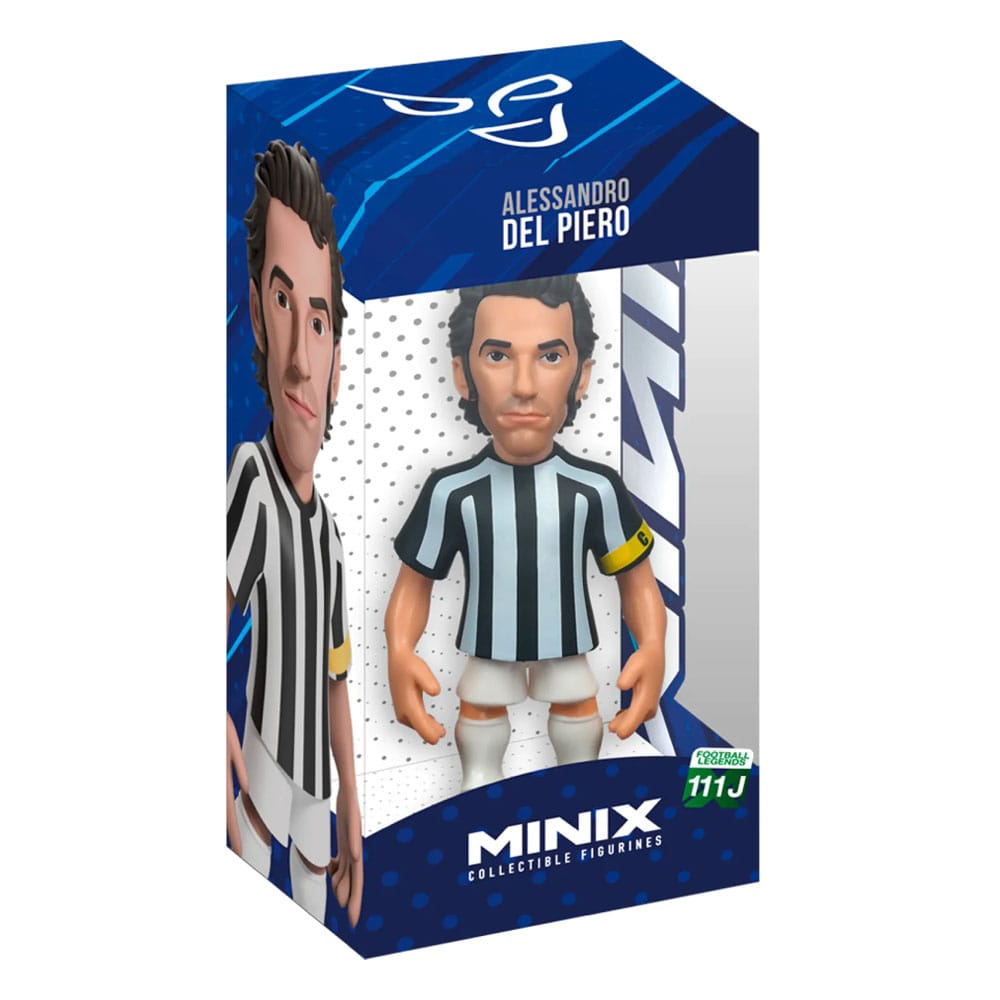 Juventus Turin Minix Figur Alessandro Del Piero 12 cm - Versand: 5-7 Tage nach Bestellung