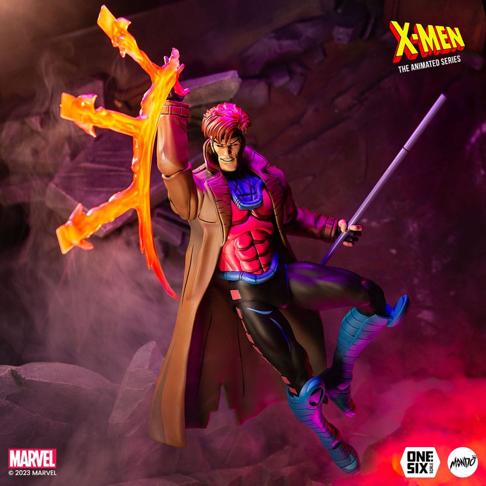 X-Men: The Animated Series Actionfigur 1/6 Gambit 30 cm - Versand: 5-7 Tage nach Bestellung