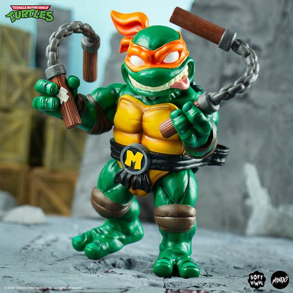 Teenage Mutant Ninja Turtles Soft Vinyl Figur Michelangelo 20 cm - Versand: 5-7 Tage nach Bestellung