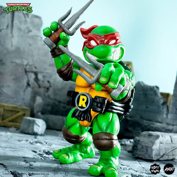 Teenage Mutant Ninja Turtles Soft Vinyl Figur Raphael 20 cm - Versand: 5-7 Tage nach Bestellung
