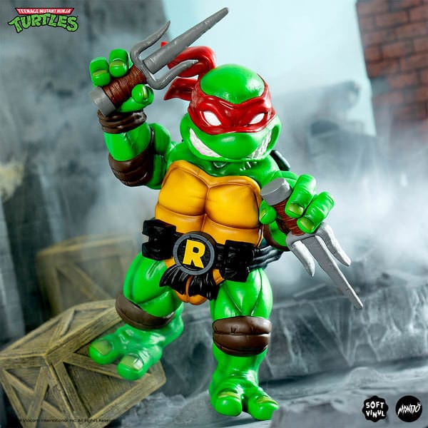 Teenage Mutant Ninja Turtles Soft Vinyl Figur Raphael 20 cm - Versand: 5-7 Tage nach Bestellung