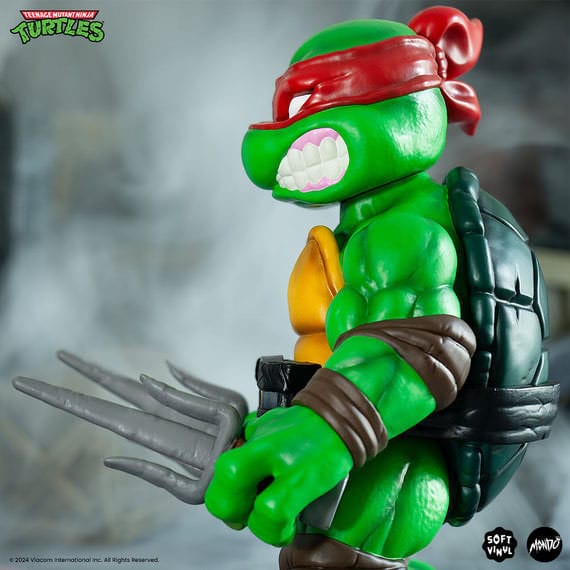 Teenage Mutant Ninja Turtles Soft Vinyl Figur Raphael 20 cm - Versand: 5-7 Tage nach Bestellung