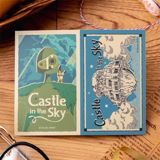 Das Schloss im Himmel Sticker Robot & Castle Laputa Retro - Preorder - ETA: 09.07.2026