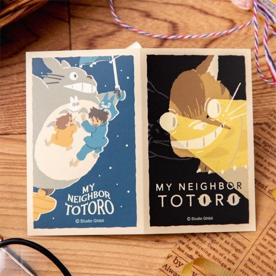 Mein Nachbar Totoro Sticker Catbus & Flying Totoro Retro - Preorder - ETA: 24.09.2026