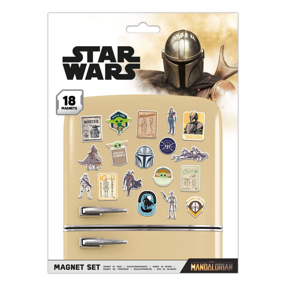 Star Wars: The Mandalorian Magnete Set Bounty Hunter - Versand: 7 Tage nach Bestellung