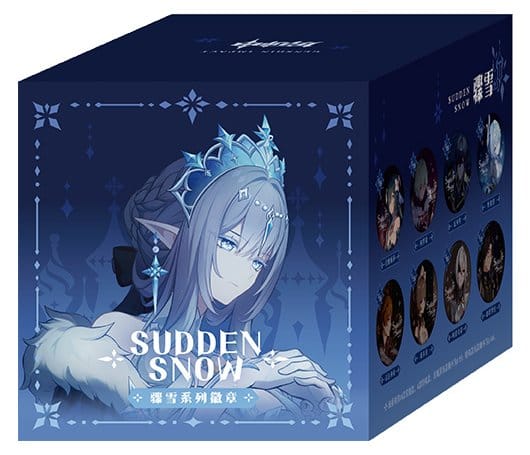 Genshin Impact Sudden Snow Series Ansteck-Pins 6 cm Blind Box Display (6) - Preorder - ETA: 23.04.2027