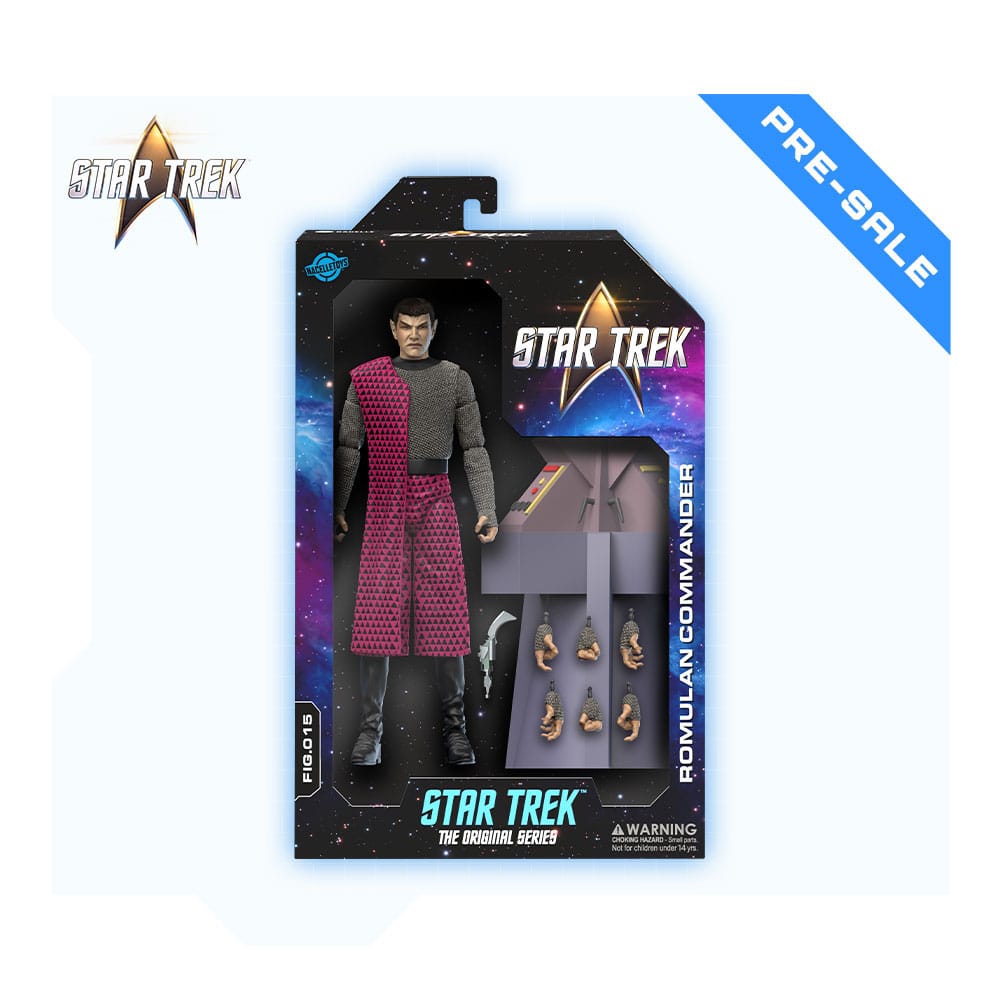 Star Trek TOS Actionfigur 1/10 Wave 2 Romulan Commander (Balance of Terror) 16 cm - Preorder - ETA: 25.11.2026