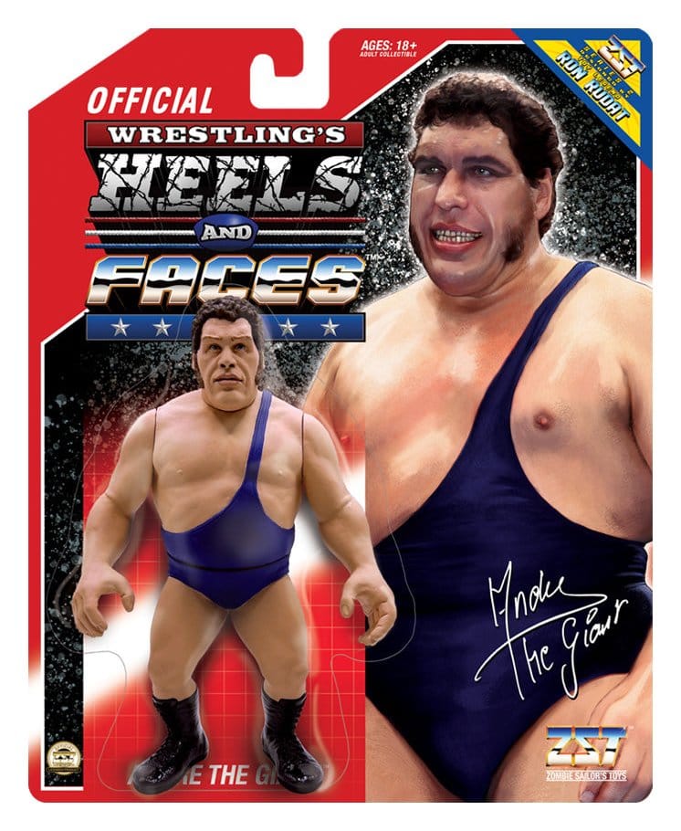 Zombie Sailor's Toys Actionfigur Andre the Giant with blue strap 11 cm - Preorder - ETA: 25.09.2026