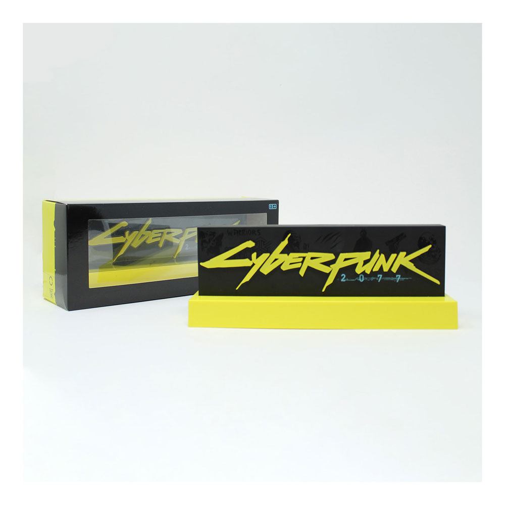 Cyberpunk 2077 LED-Leuchte Logo 22 cm   - Versand: 5-7 Tage nach Bestellung