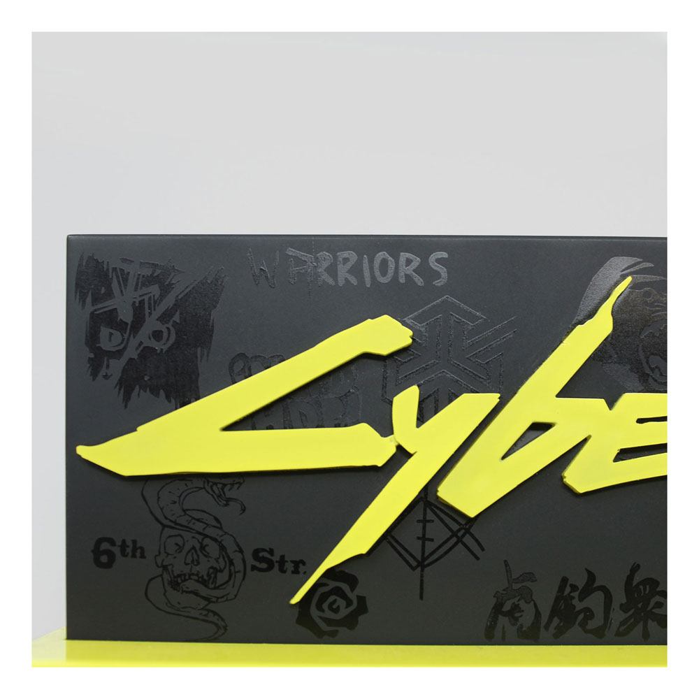 Cyberpunk 2077 LED-Leuchte Logo 22 cm   - Versand: 5-7 Tage nach Bestellung