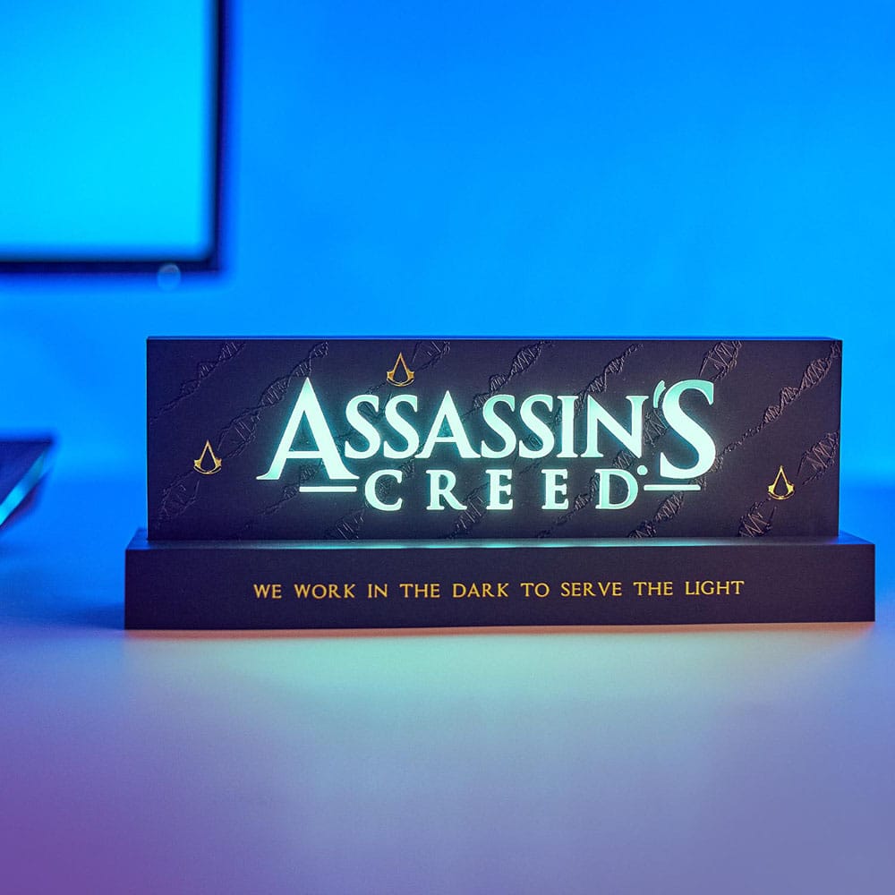 Assassin's Creed LED-Leuchte Logo 22 cm - Versand: 5-7 Tage nach Bestellung