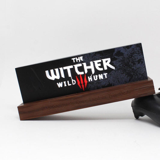 The Witcher LED-Leuchte Wild Hunt Logo 22 cm - Preorder - ETA: 05.12.2025